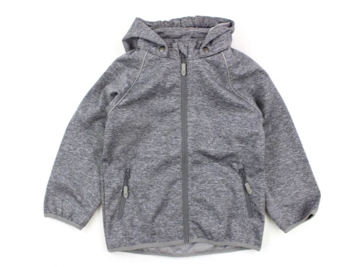 Wheat overgangsjakke/softshell jakke melange grey